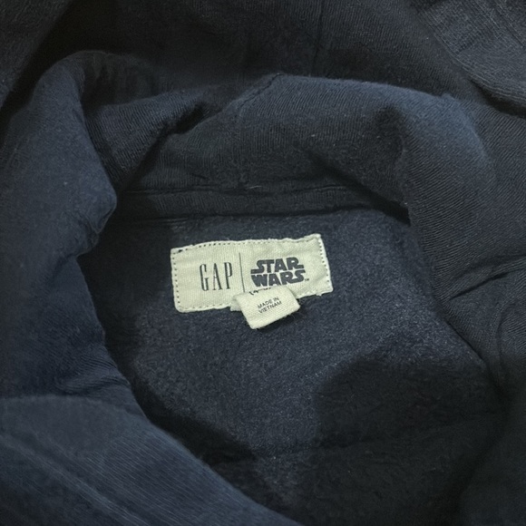 Gap Star Wars stormtrooper navy hoodie sz can (4-5) - Picture 5 of 7